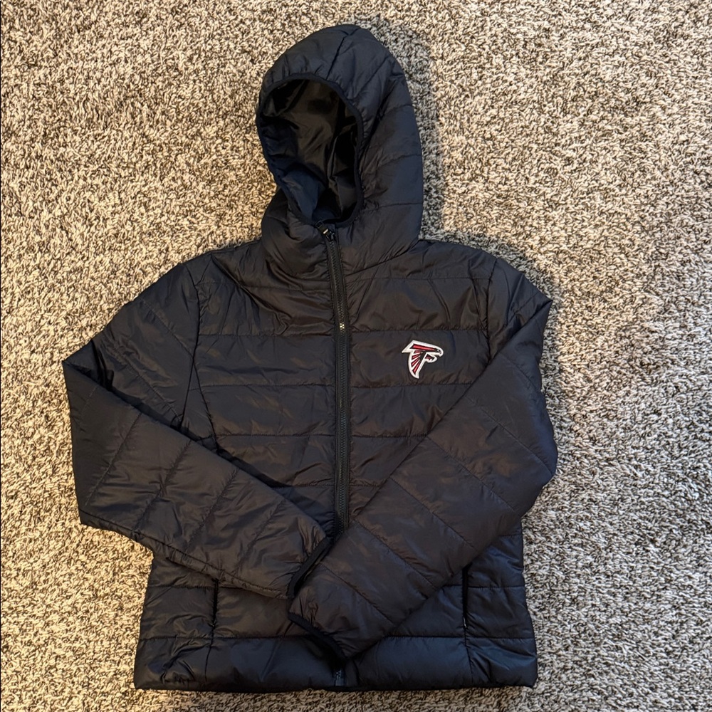 WEAR by Erin Andrews NFL Black Puffer Jacket